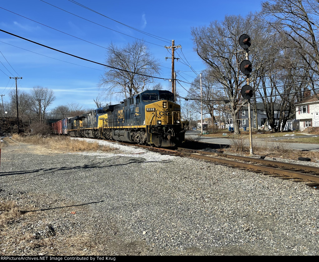 CSX 483, 478 & 5291